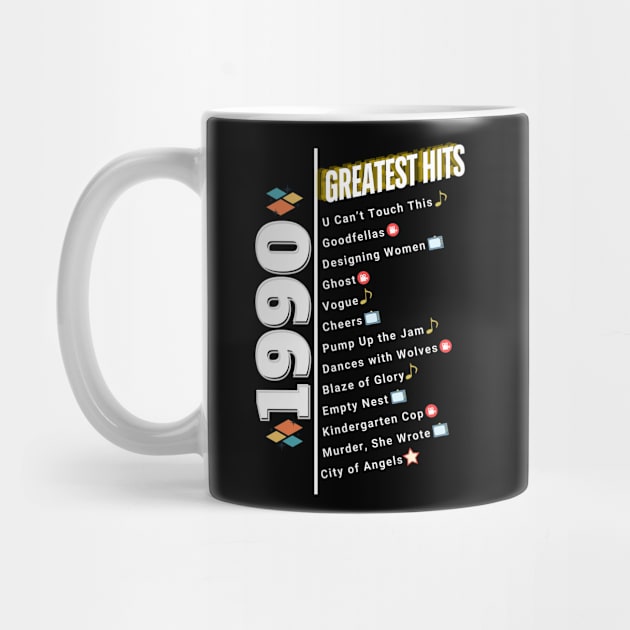 1990 Time Capsule Era - Front & Back - Retro Pop Culture by OTL Spotlight